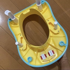 アンパンマン　　トイトレ　ハンドル付き便座の画像
