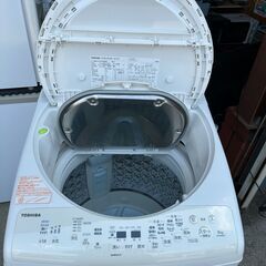 【動作保証あり】TOSHIBA ZABOON 2018年 AW-8V6(S) 8.0kg / 4.5kg 全自動洗濯乾燥機【管理KRS796】の画像
