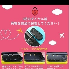 子供も乗れる！オリベラキャリーケースの画像