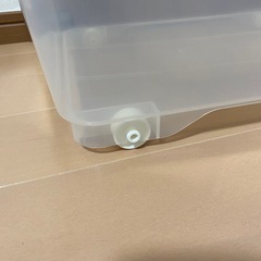 ローラー付き収納ケースの画像