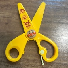 アンパンマン はさみ 文具 小さい子用 安全ばさみ プラスチック製の画像