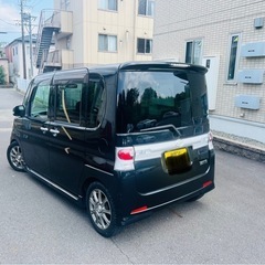 ＊＊タントカスタムX❗️車検8年3月まで＊テレビ＊ナビ＊Bluetooth‼️ローダウン＊の画像