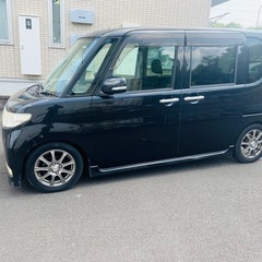 ＊＊タントカスタムX❗️車検8年3月まで＊テレビ＊ナビ＊Bluetooth‼️ローダウン＊の画像