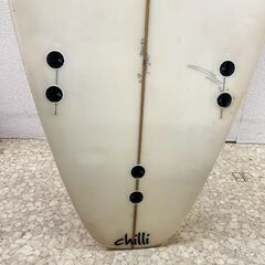 Chilli チリ サーフボード フィンなし 袋ケース付きの画像