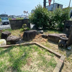 庭石 灯篭 大小 引き取り限定の画像