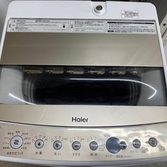 ハイアール　5.5kg洗濯機　JW-C55D 中古　リサイクルショップ宮崎屋　住吉店25.8.24の画像