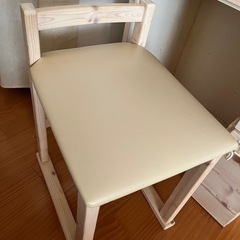 【8/29まで限定出品】木製ドレッサー(椅子セット)の画像
