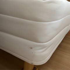 ＊美品/無印良品 脚付マットレス(セミダブル)の画像