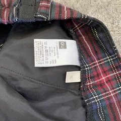 GU チェックズボンの画像