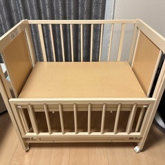 ベビーベッド　美品の画像