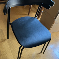北欧スタッキングチェア 2脚セット売りの画像