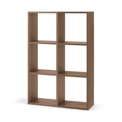 【無印良品】スタッキングシェルフ/ウォールナット/3段✖️2列の画像