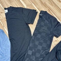 メンズ新品バルーンパンツ＆VネックTシャツの画像
