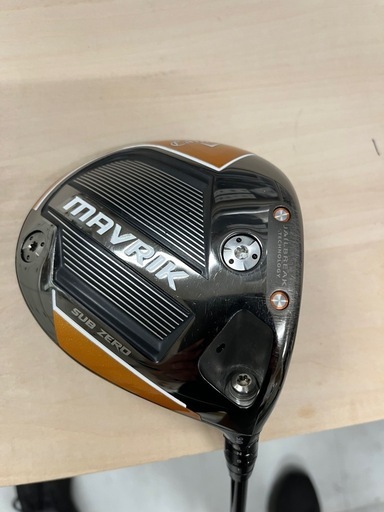 マーベリック
サブゼロ　9.0 ドライバー　tour ad pt7s