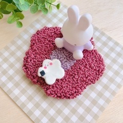 ハンドメイド　コースター/小物置きの画像