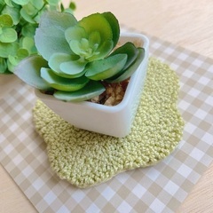 ハンドメイド　コースター/小物置きの画像