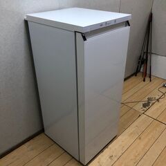 AQUA　2020年製　ノンフロン冷凍庫　右開き　AQF-GS13J（W）形 ホワイト　白　動作確認済み　【糸島市内 送料無料】88234-1-025の画像