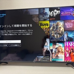 ハイセンス、4Kスマートテレビ50V型、50E65G、2021年製の画像