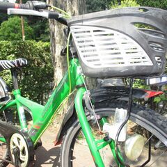 子ども用　２２インチ自転車　中古の画像