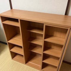 家具 収納家具 
スライド式本棚の画像