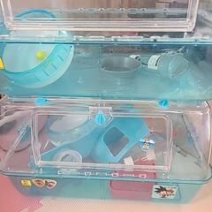 ハムスターゲージ ３つの画像