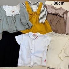 【60～80cm】 女の子服 まとめ売り 16点の画像
