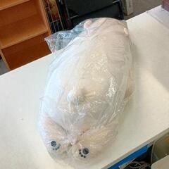 0824-073 白くまクッション(未使用)の画像