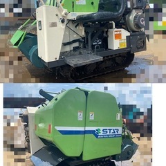 スター 中古 ロールベーラー(自走式) JCR0850WDN 取扱説明書付 引き取り限定の画像