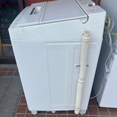 TOSHIBA 全自動洗濯機　8.0kg  2019年製　中古現状品　
の画像