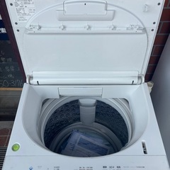 TOSHIBA 全自動洗濯機　8.0kg  2019年製　中古現状品　
の画像