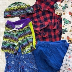 ベビー服 80~90cm 夏服 肌着 水着 男の子 まとめの画像