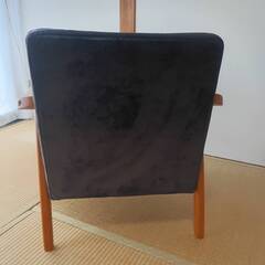 木肘ヴィンテージソファの画像