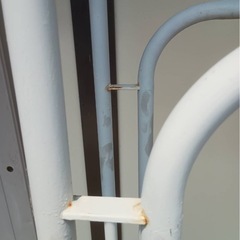 物干し台①　パイプ　金属の画像