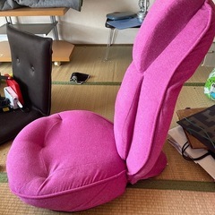 スリム座椅子　ピラトレ　ピンクの画像