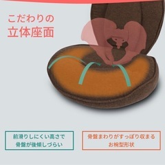 スリム座椅子　ピラトレ　ピンクの画像