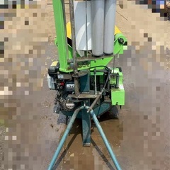 スター ミニラップマシン SWM0830 梱包機 ラップマシン ロール 梱包 3馬力 リコイル ガソリン 畜産 飼料 ラップ  中古 取扱説明書付 配送可の画像