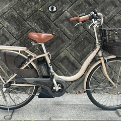 ヤマハ電動アシスト自転車 26インチバッテリー12.8ahの画像