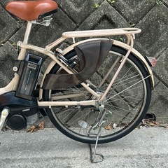 ヤマハ電動アシスト自転車 26インチバッテリー12.8ahの画像