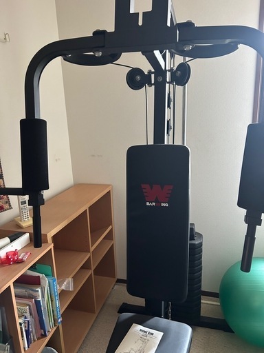 ウエイトトレーニング　懸垂　2個セット