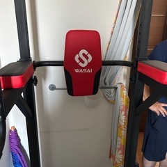 ウエイトトレーニング　懸垂　2個セットの画像