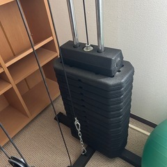 ウエイトトレーニング　懸垂　2個セットの画像