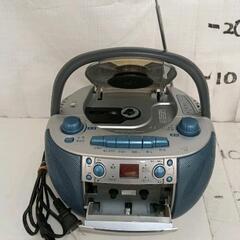 0824-046 CDラジカセ RCD-390Yオーム電機 ※リモコン、取説無しの画像
