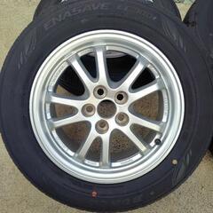 50プリウス純正ホイール＆夏タイヤ 195/65R15の画像