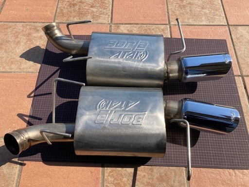 マスタング 2013 V8用ボーラーマフラーATAK