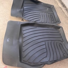 🌈車用　フロアマット　前席用の画像