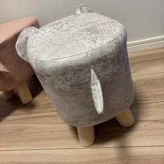 未使用　オットマン　椅子　象　セットの画像