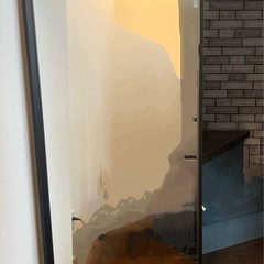 今すぐ来てくれる方！【IKEA】大型ミラー 壁掛け可の画像