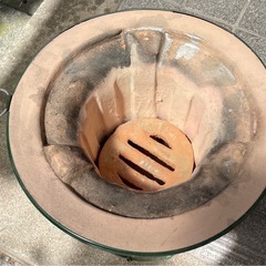 ★★★取引終了しました
！[USED・長期自宅保管品] 品川こんろ 七輪 しちりん アウトドア　BBQの画像