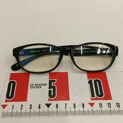 0824-101 無印良品  伊達メガネ　ブルーライトカットの画像