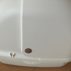 猫　システムトイレ　白の画像